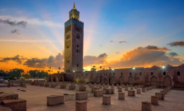 Koutoubia Mosque by night - Marrakech